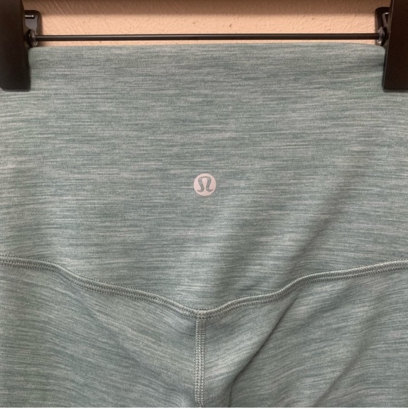 Lululemon Align Pant 25" Heathered Tidewater Teal Size 2 W5CZOS - Picture 10 of 11